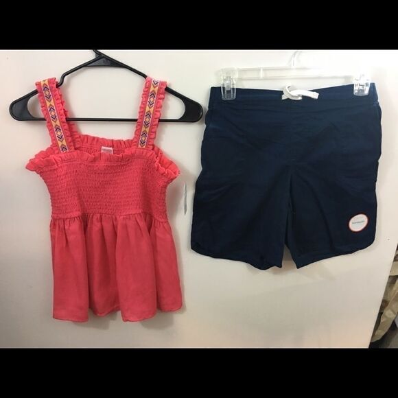 Top & Shorts 14/16 Girls NWT - Picture 2 of 2